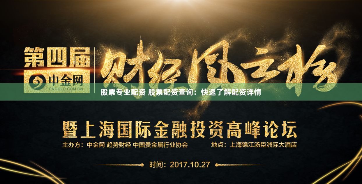 股票专业配资 股票配资查询：快速了解配资详情