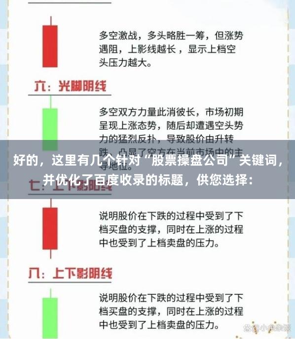 好的，这里有几个针对“股票操盘公司”关键词，并优化了百度收录的标题，供您选择：